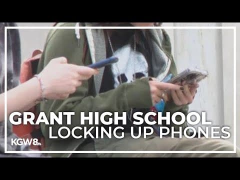 Portland high school to require students lock up phones during school day