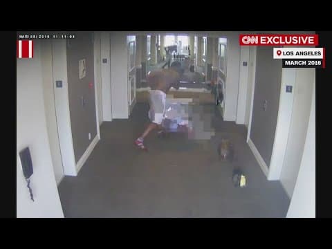 Video shows Diddy beating singer Cassie in hotel hallway in 2016