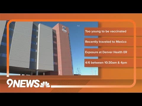 Colorado health authorities confirm 2nd measles case