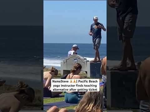 NamaSteve | Beach yoga instructor finds teaching alternative after getting San Diego Police ticket