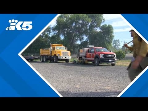 At least 5 wildfires are actively burning in Washington state