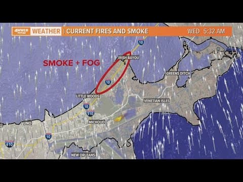 Payton Malone on the fog and smoke conditions