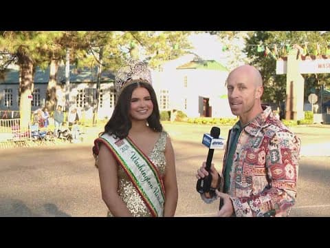 WWL's Mike McDaniel Shares Updates with Fair Secretary & Queen at Washington Parish Free Fair