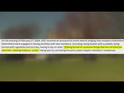 New legal filing submitted to MD Federal District Court shows allegations leading to UMD Greek Life