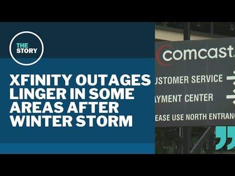 Xfinity customers say they went without service and communication well after winter storm was over