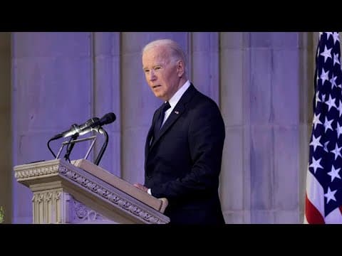 Joe Biden eulogy at Jimmy Carter state funeral (full speech)