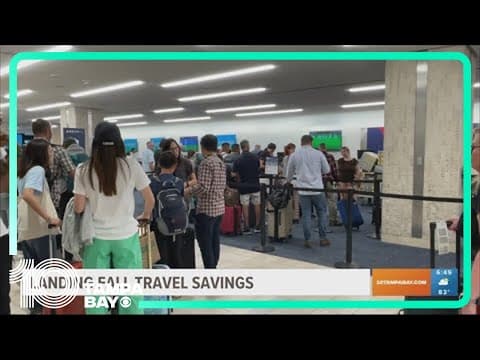 How you can get fall travel savings now