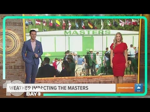 Tampa Bay weather causing delays for the Masters, other local events