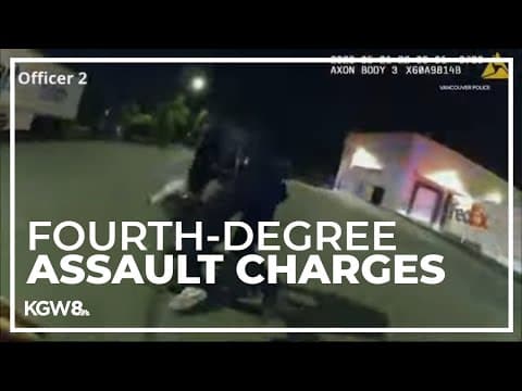 Vancouver police officer charged with assault following a use of force incident