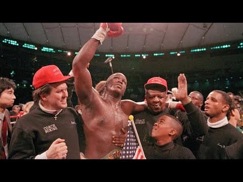 Boxing champ Buster Douglas reflects on 35th anniversary of Mike Tyson knockout