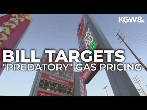 Proposed Oregon bill could require gas stations to display prices clearly