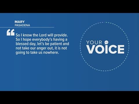 Your Voice: Houstonians urge patience in aftermath of Hurricane Beryl