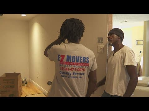 Moving day for Gordon Plaza activist