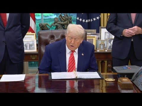 President Trump announces trade agreement between U.S. and U.K.