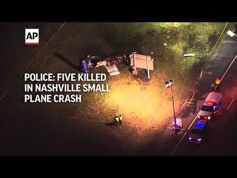 Police: Five killed in Nashville small plane crash