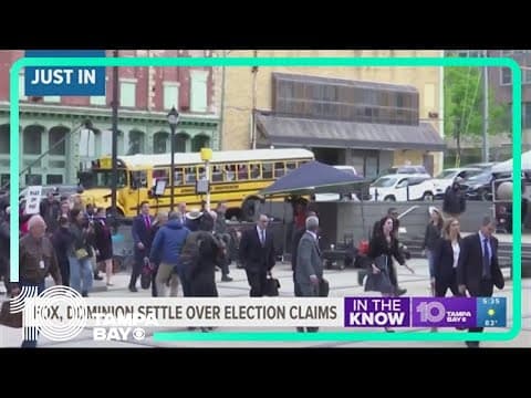 Fox, Dominion reach $787.5M settlement in defamation lawsuit