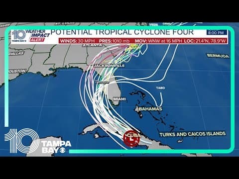 LIVE WEATHER UPDATE | Tracking Potential Tropical Cyclone Four
