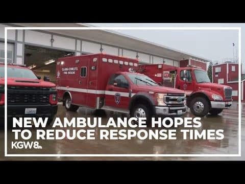 First 36 hours of Clark County’s new ambulance has been busy