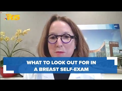 What to look out for in breast self-exam: HealthLink