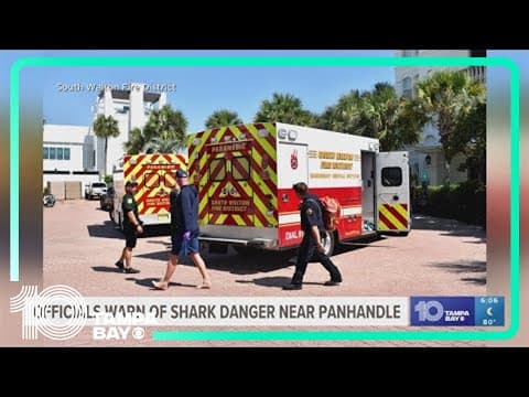 Officials warn of sharks after attacks near Panhandle
