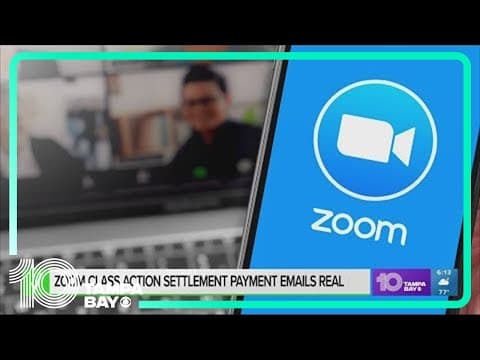 Yes, Zoom class action settlement payment emails are real