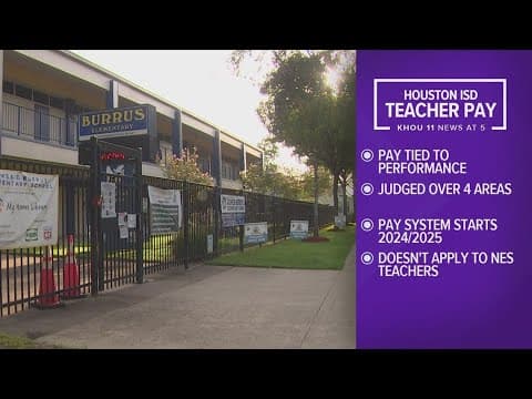 HISD teacher pay to be based on student performance in draft plan