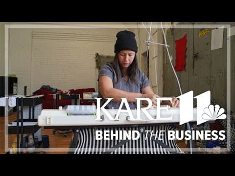 Textile artist brings warmth through 'Makwa Studio' knitwear business