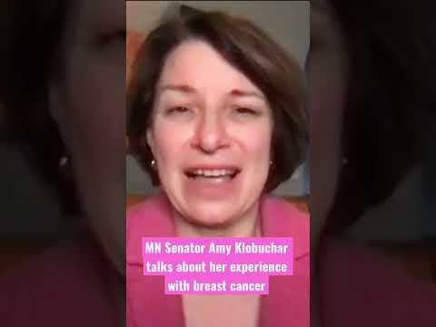October is Breast Cancer Awareness month. MN Sen. Amy Klobuchar shares her own experience. #kare11