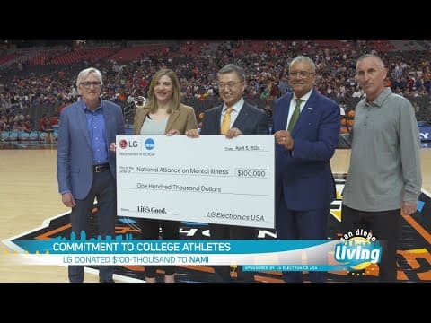 Supporting Student Athletes | LG Brings Mental Health Awareness to the Final Four