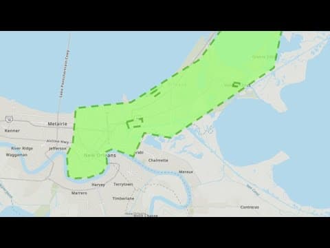 Precautionary boil water advisory canceled for areas in New Orleans East and Venetian Isles