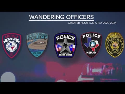 Fired and hired: KHOU 11 Investigates ‘wandering officers’ in the Houston area