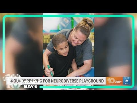 Hillsborough County to break ground on neurodiverse playground