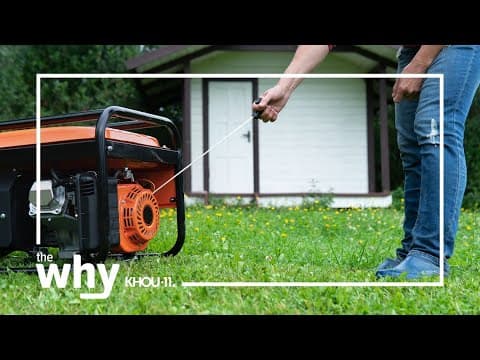 Why is buying a generator not as simple as heading to the store?
