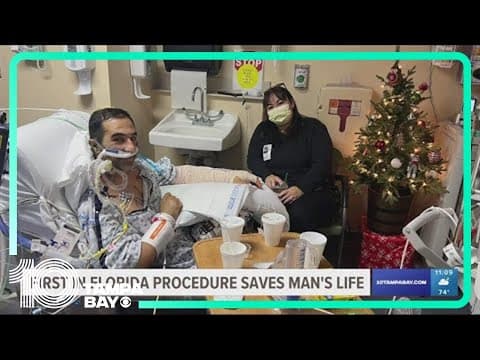 First in Florida heart procedure saves man's life