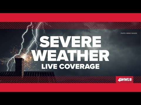 Severe Weather update | Monday 3PM
