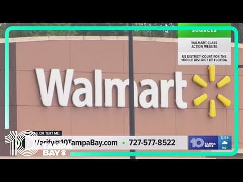 VERIFY: Who's eligible for Walmart's class action settlement?