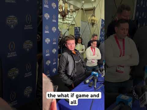 Texas QB responds to a question about if it was a mistake to go to Ohio State