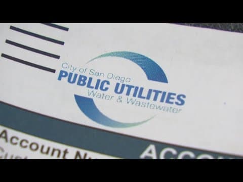 Delayed water bills from Public Utilities add up to $7,000 for a San Diego couple