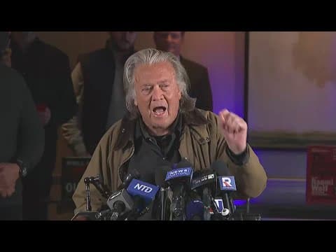 Steve Bannon released from prison after serving 4-month sentence