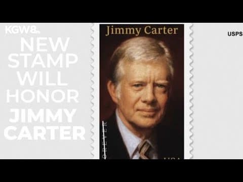 Stamp honoring President Jimmy Carter to debut on his 101st birthday