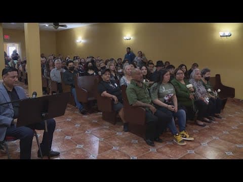 Father killed in during robbery attempt laid to rest by family, friends