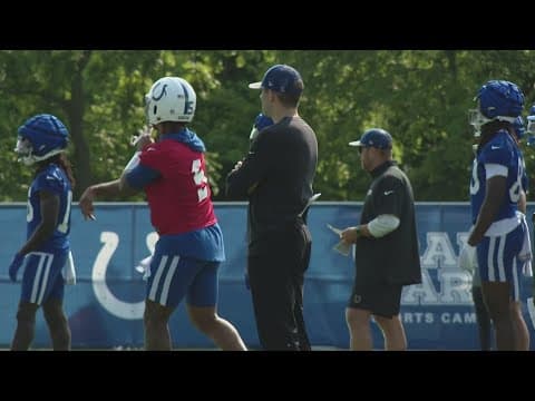 Day One of Colts training camp underway at Grand Park in Westfield