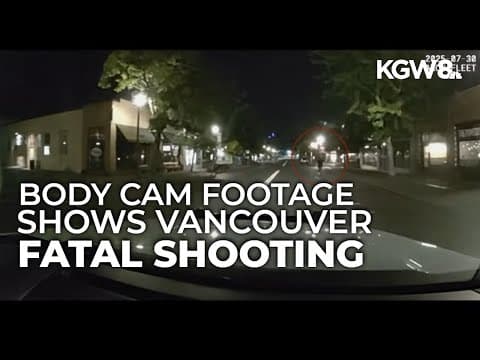 New video shows Vancouver deputy fatally shooting armed man who broke into home