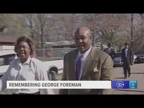 Boxing icon, entrepreneur George Foreman dies