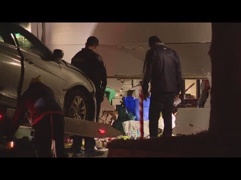 Car slams into Indianapolis home