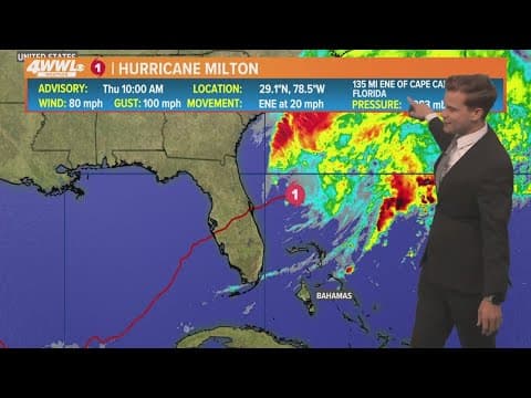 Thursday 12PM Tropical Update: Milton dissipates as it heads off into the Atlantic