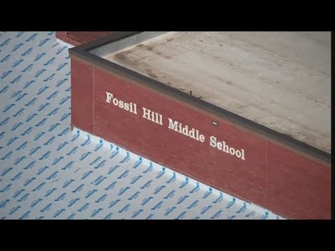 Keller ISD middle school closed through next week after damage from roofing project