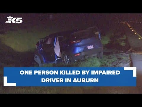 One person killed by impaired driver in Auburn