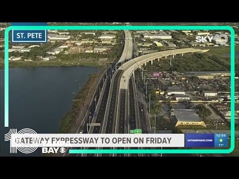 Gateway Expressway and I-275 express lanes to open Friday
