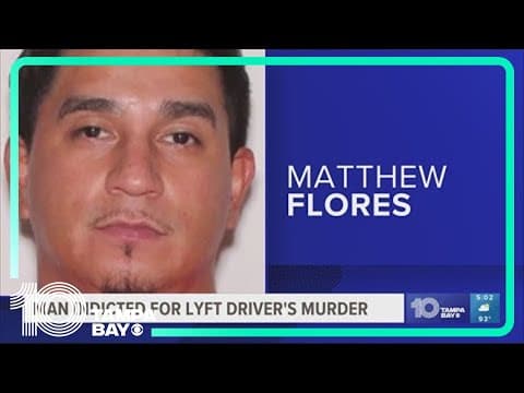 Florida man already charged with murder has been indicted for the killing of a Lyft driver